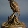 Owl on Wagonwheel 12" H x 8" L
